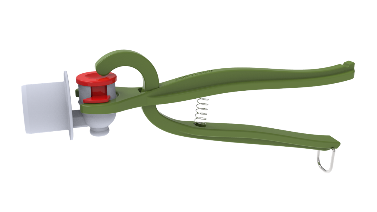 Wine Tong® ECO Olive Green | Tong for Pouring Wine from Bag in Box Container