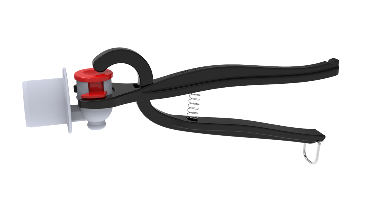 Wine Tong® ECO Black | Tong for Pouring Wine from Bag in Box Container