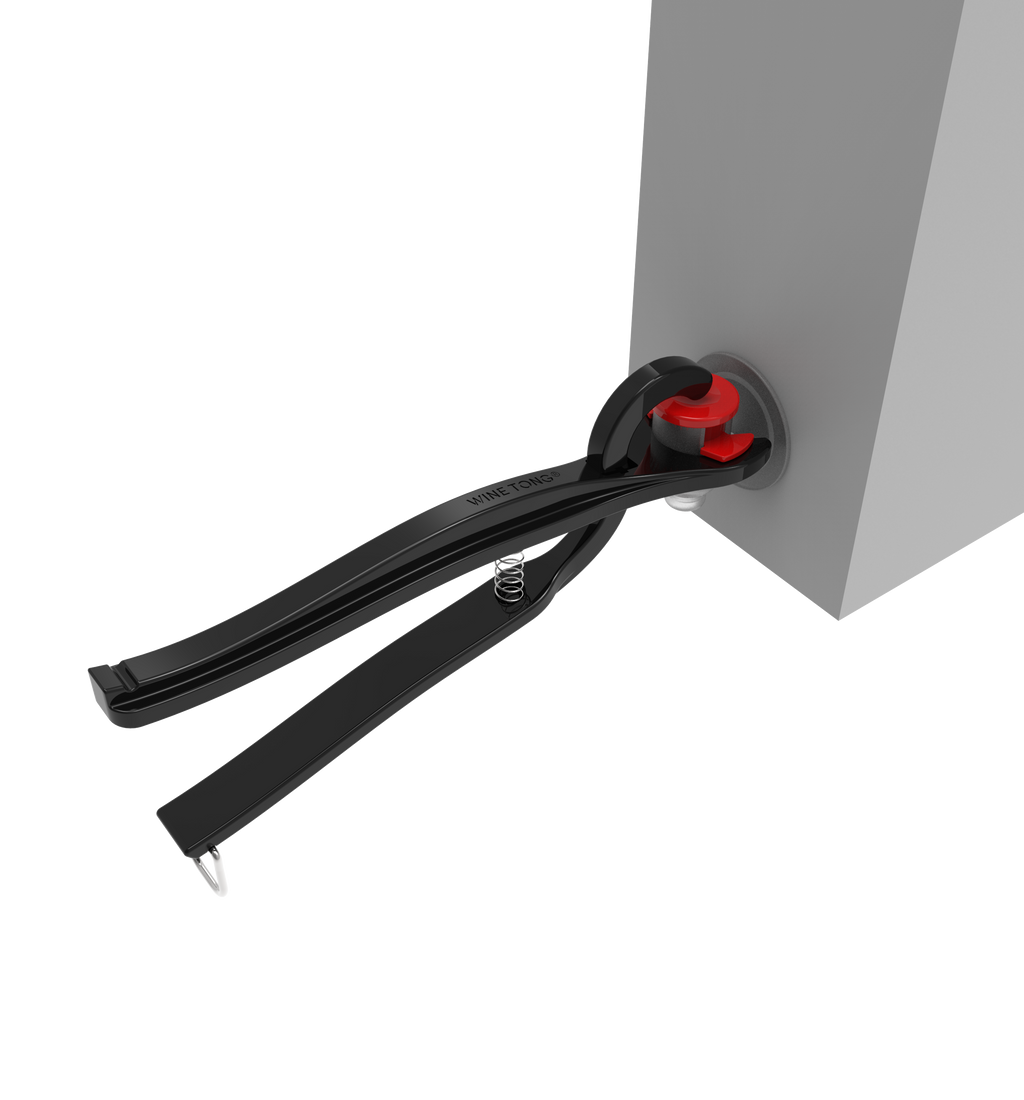 Wine Tong® ECO Black | Tong for Pouring Wine from Bag in Box Container