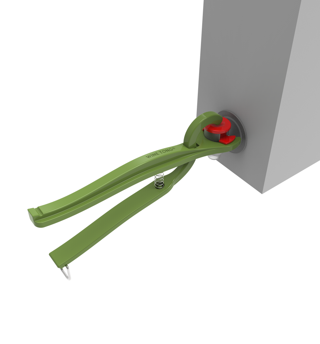 Wine Tong® ECO Verde | Pinza per servire il vino da un contenitore Bag in Box