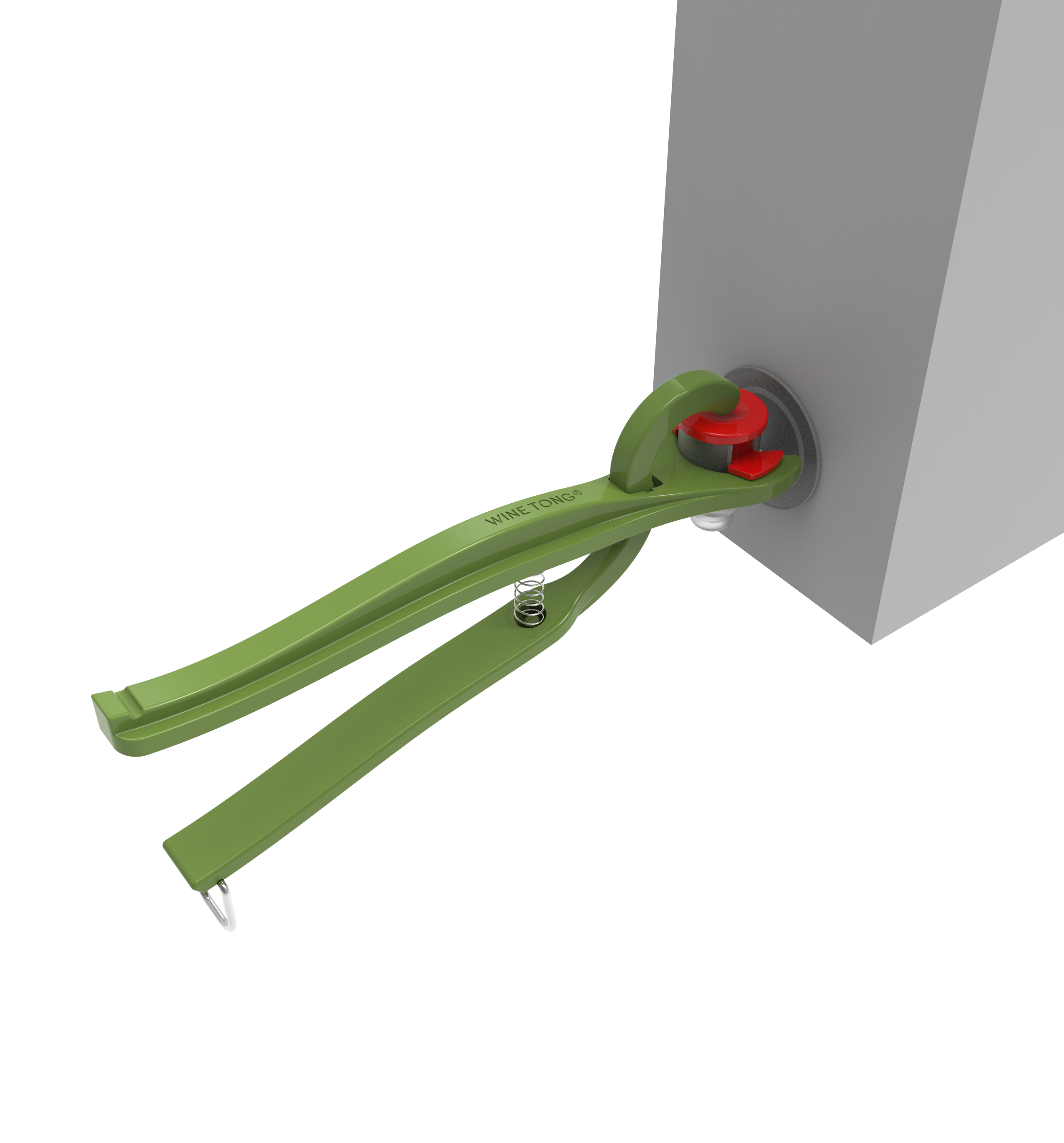 Wine Tong® ECO Verde | Pinza per servire il vino da un contenitore Bag in Box