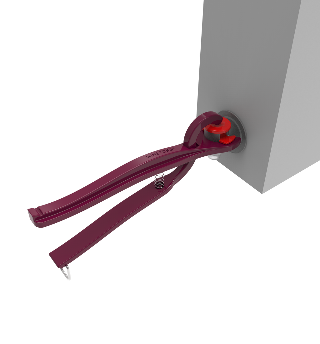 Wine Tong® ECO Burgundy | Tong for Pouring Wine from Bag in Box Container