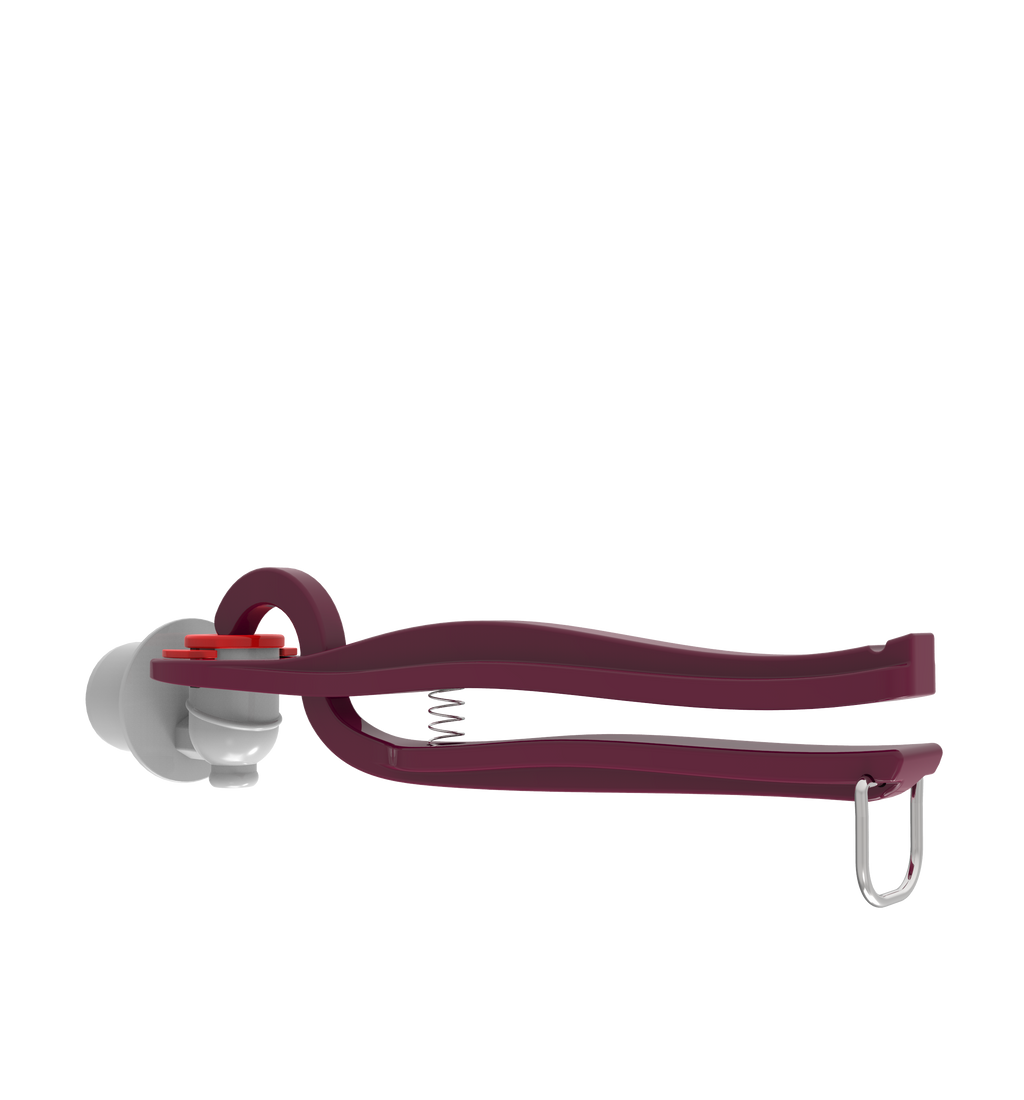 Wine Tong® ECO Burgundy | Tong for Pouring Wine from Bag in Box Container