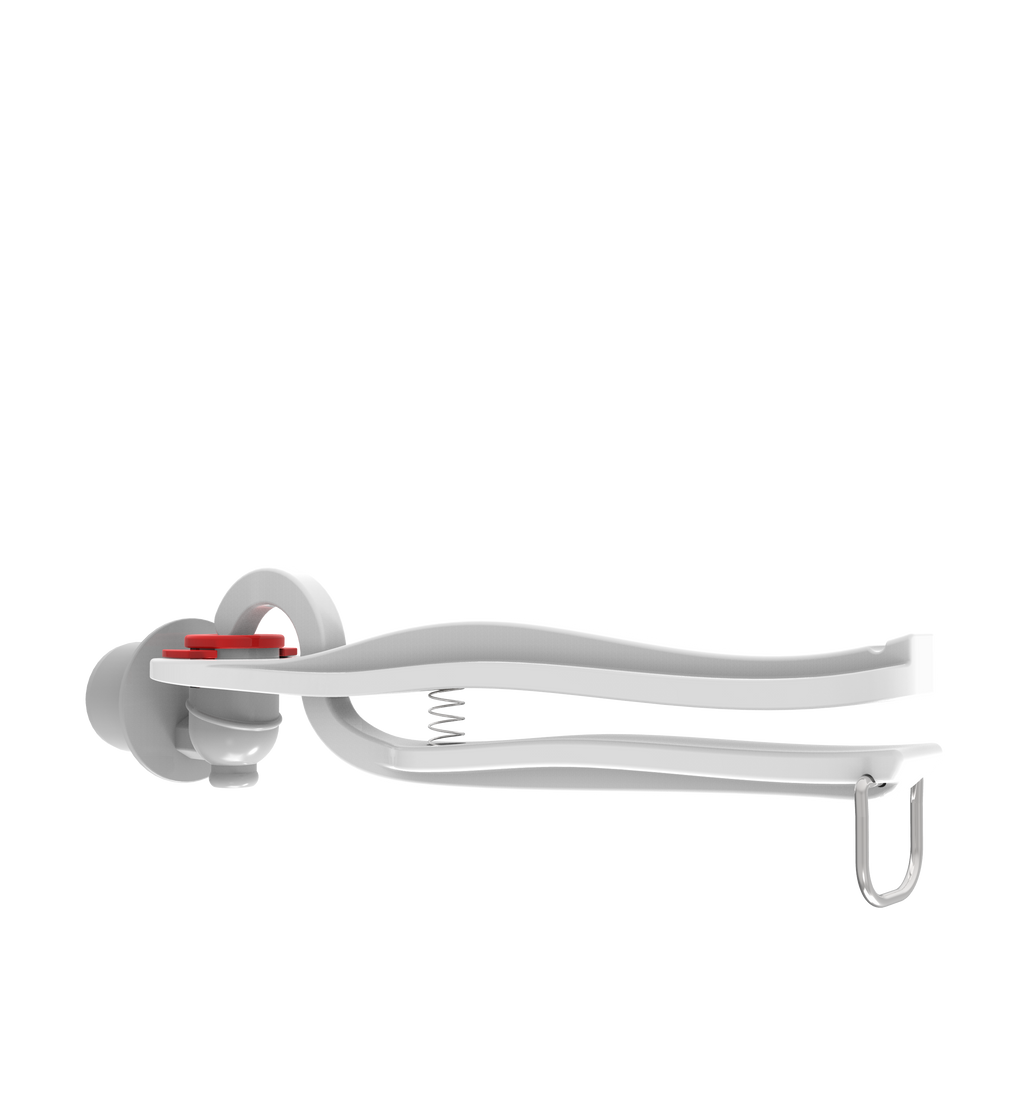 Wine Tong® ECO White | Tong for Pouring Wine from Bag in Box Container