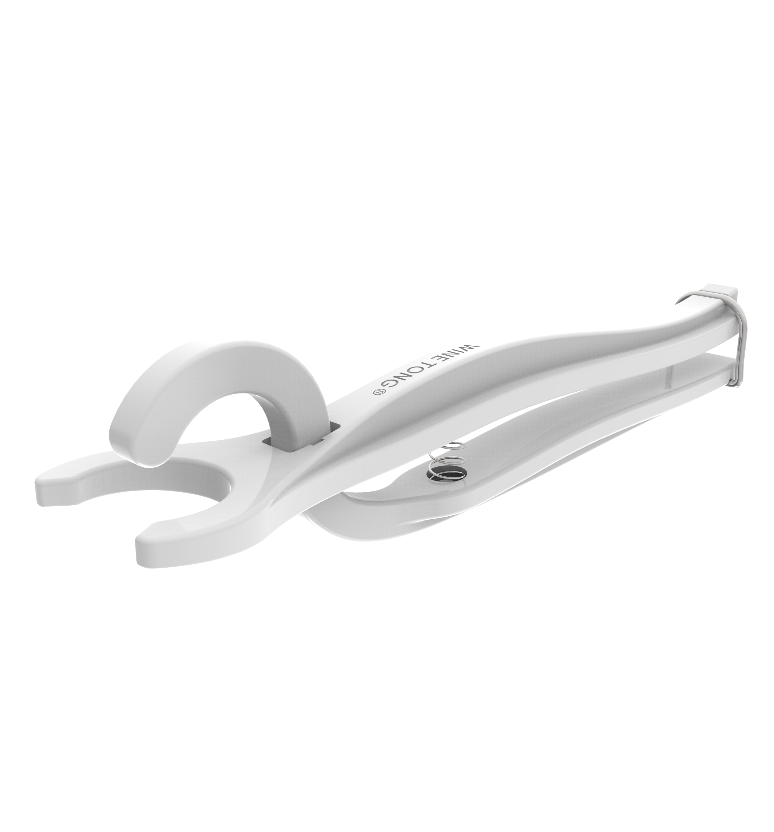 Wine Tong® ECO White | Tong for Pouring Wine from Bag in Box Container